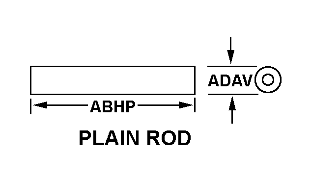 PLAIN ROD style nsn 5905-01-331-7818