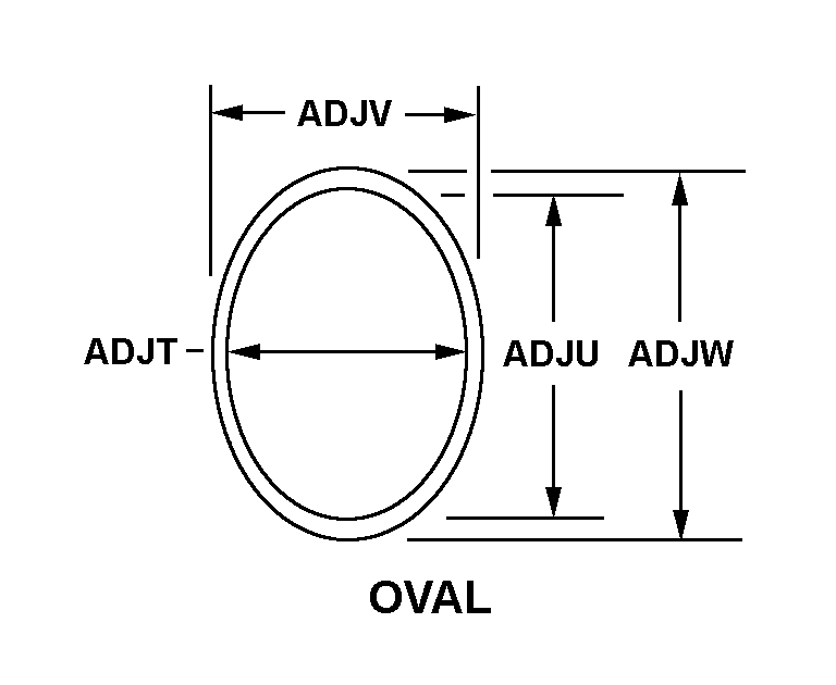 OVAL style nsn 4720-01-428-8768