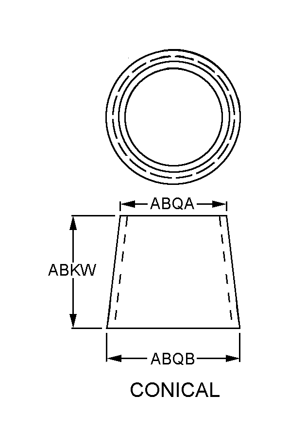 CONICAL style nsn 6210-01-496-0925