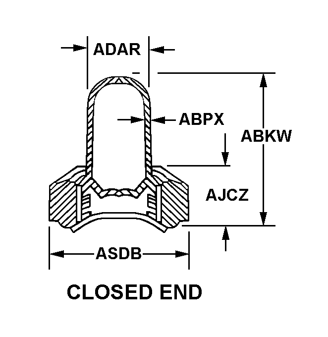 CLOSED END style nsn 5930-00-578-2524