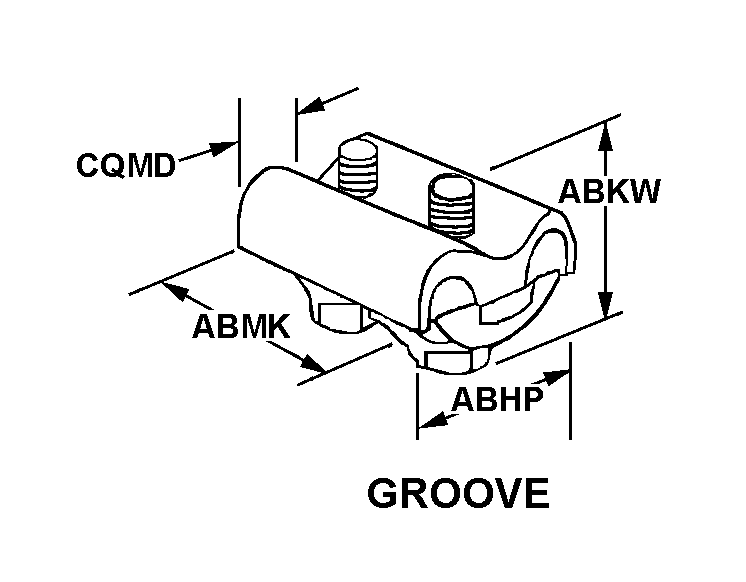 GROOVE style nsn 5999-00-095-3805