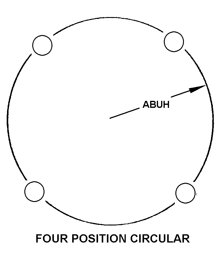 FOUR POSITION CIRCULAR style nsn 5999-01-162-4968