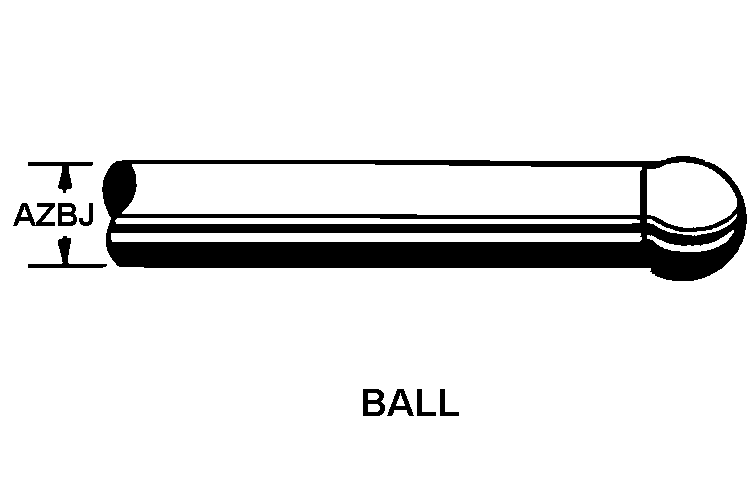 BALL style nsn 2530-00-359-0816