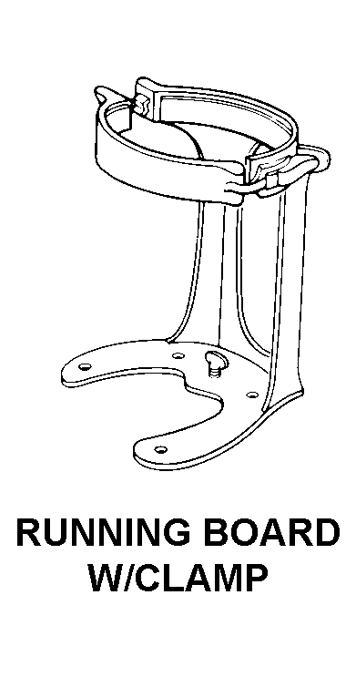 RUNNING BOARDW/ CLAMP style nsn 4210-01-394-7340