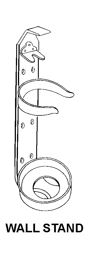 WALL STAND style nsn 4210-01-112-1097