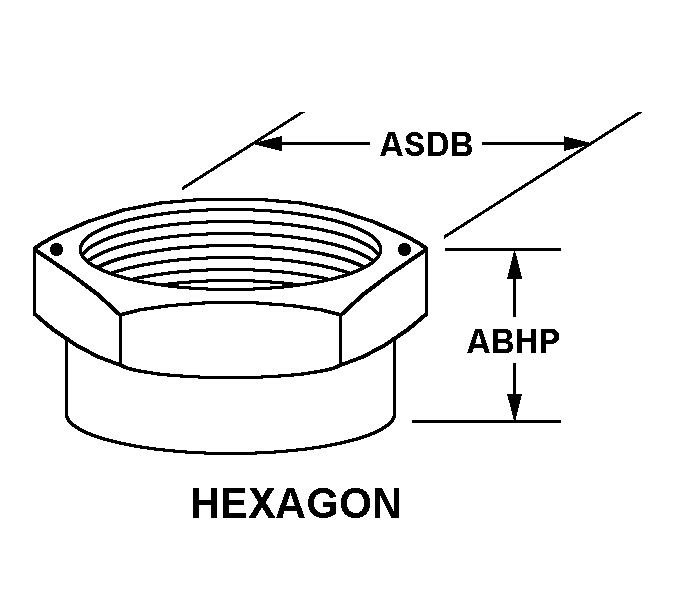 HEXAGON style nsn 5975-00-296-9966