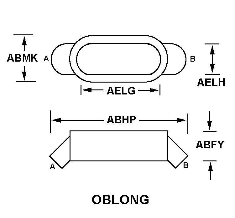 OBLONG style nsn 5975-00-060-8018