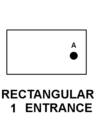 RECTANGULAR 1 ENTRANCE style nsn 5975-00-296-6992