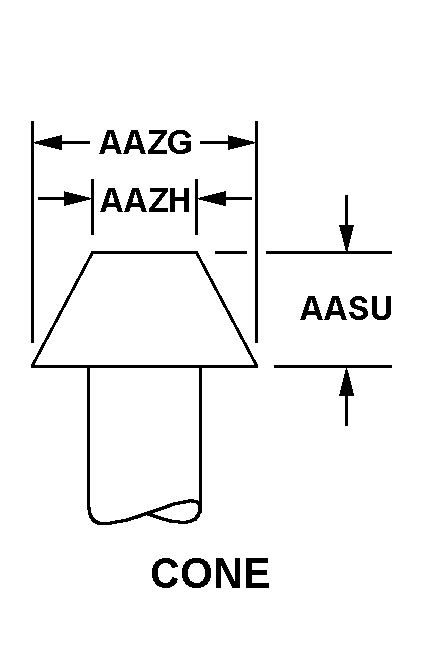 CONE style nsn 5320-00-528-4374