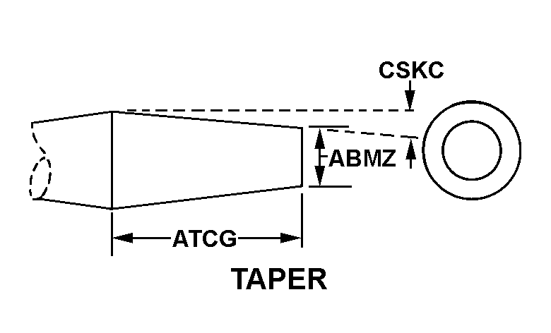 TAPER style nsn 3820-01-375-8026