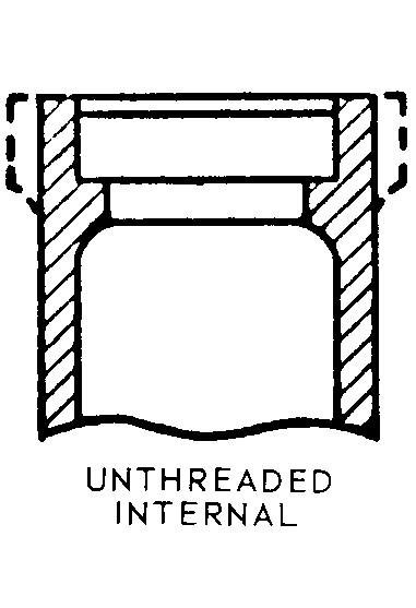 UNTHREADED INTERNAL style nsn 4130-00-174-7834