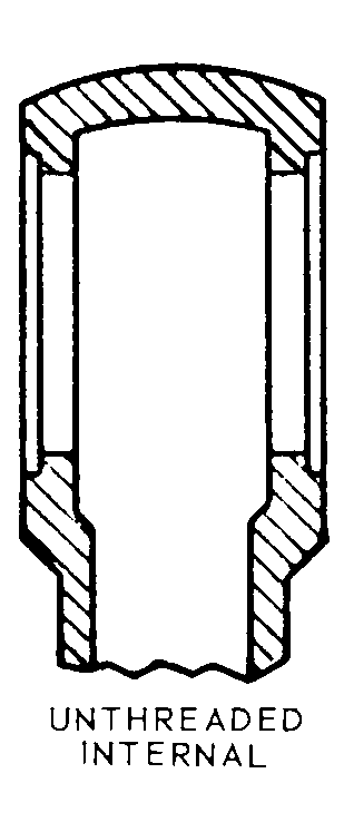 UNTHREADED INTERNAL style nsn 4130-01-174-0878