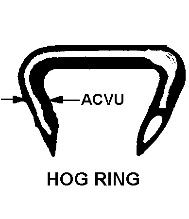 HOG RING style nsn 5315-00-391-0509