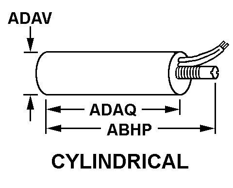 CYLINDRICAL style nsn 5930-00-958-7752