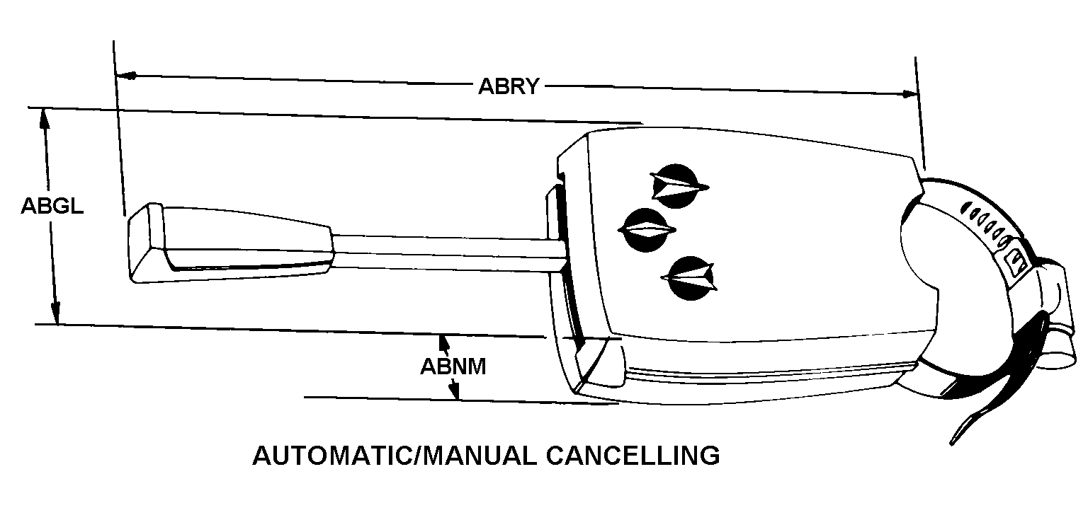 AUTOMATIC/MANUAL CANCELLING style nsn 6220-01-150-4046