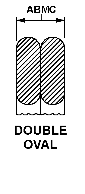 DOUBLE OVAL style nsn 5325-00-163-9342