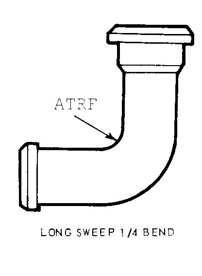 LONG SWEEP 1/4 BEND style nsn 4730-00-278-5506