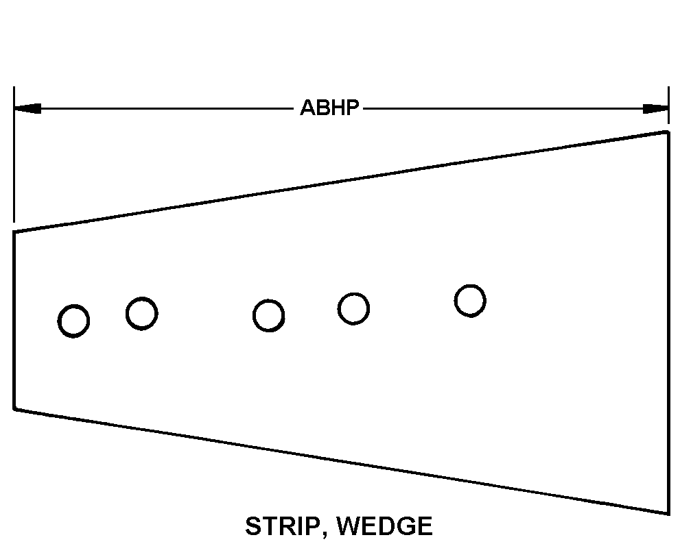 STRIP, WEDGE style nsn 4520-00-677-3924