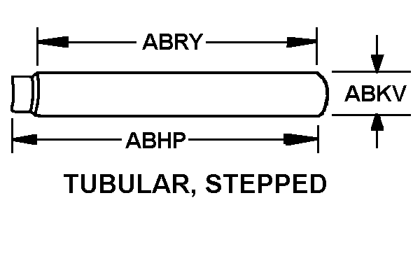 TUBULAR, STEPPED style nsn 4540-01-062-1983