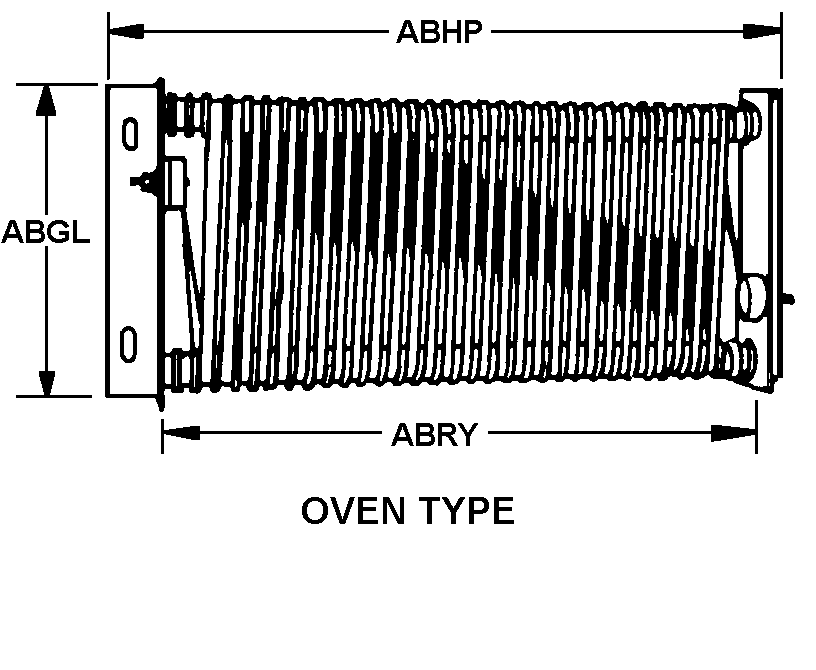 OVEN TYPE style nsn 4520-01-273-5691