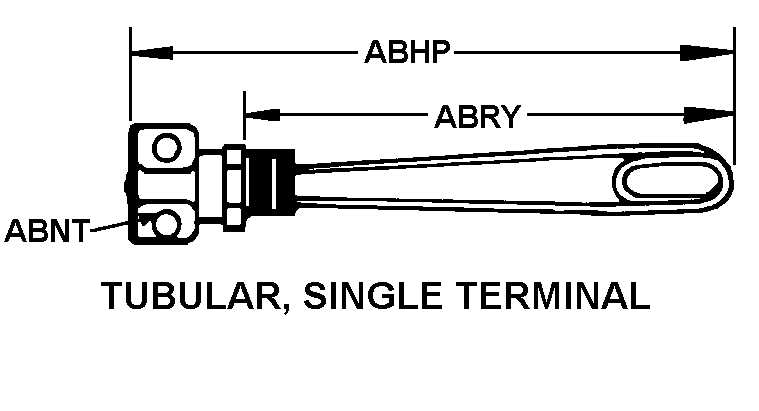 TUBULAR, SINGLE TERMINAL style nsn 4540-00-860-9537