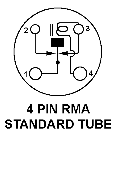 4 PIN STANDARD TUBE style nsn 6130-00-575-5923