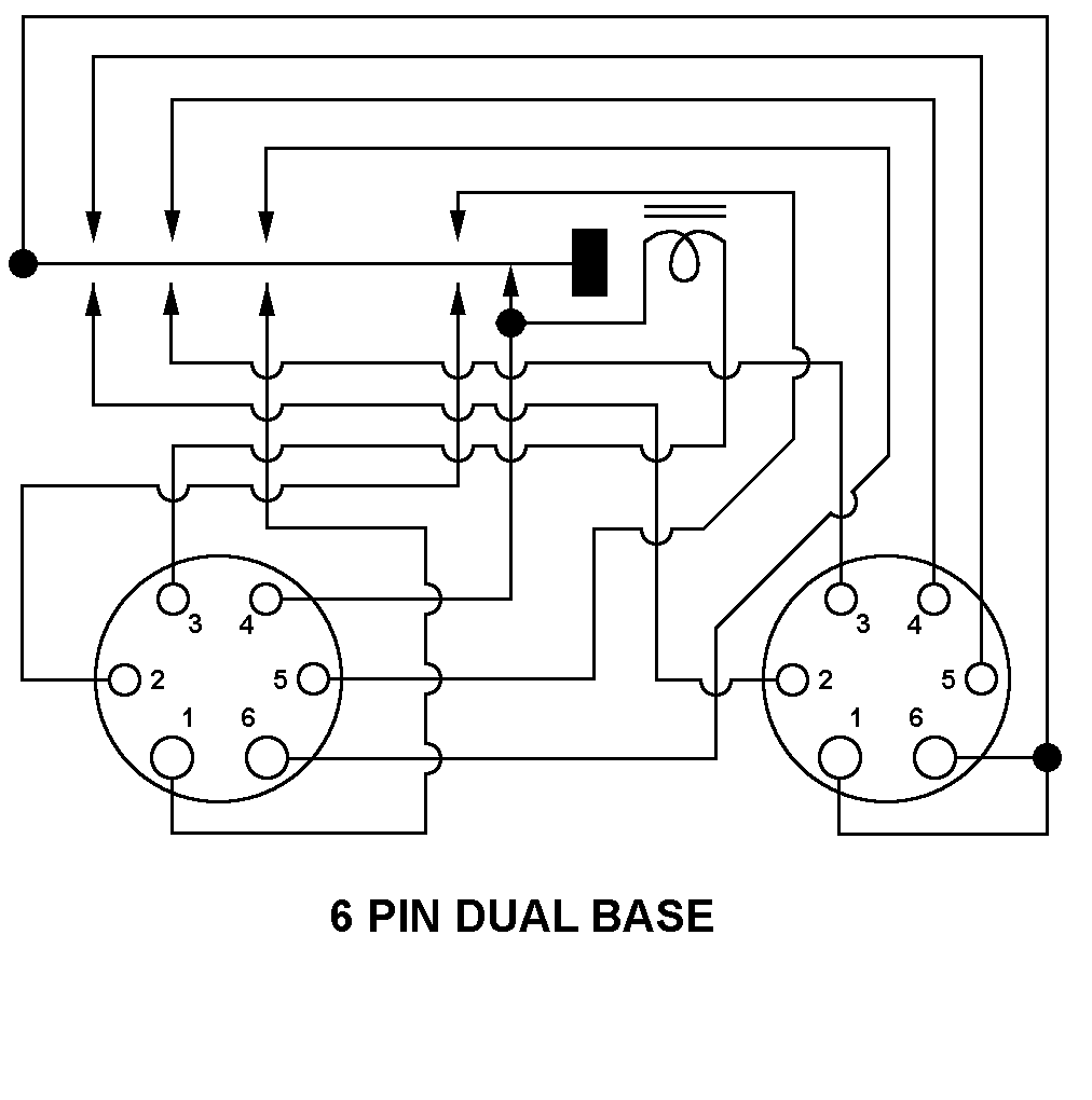 6 PIN DUAL BASE style nsn 6130-00-735-2439