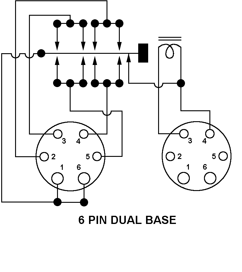 6 PIN DUAL BASE style nsn 6130-00-735-2439