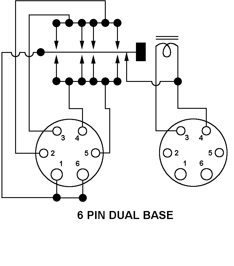 6 PIN DUAL BASE style nsn 6130-00-735-2439