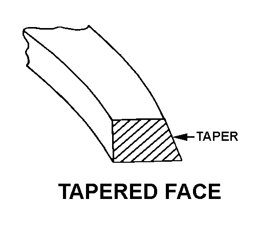 TAPERED FACE style nsn 4310-01-084-8333