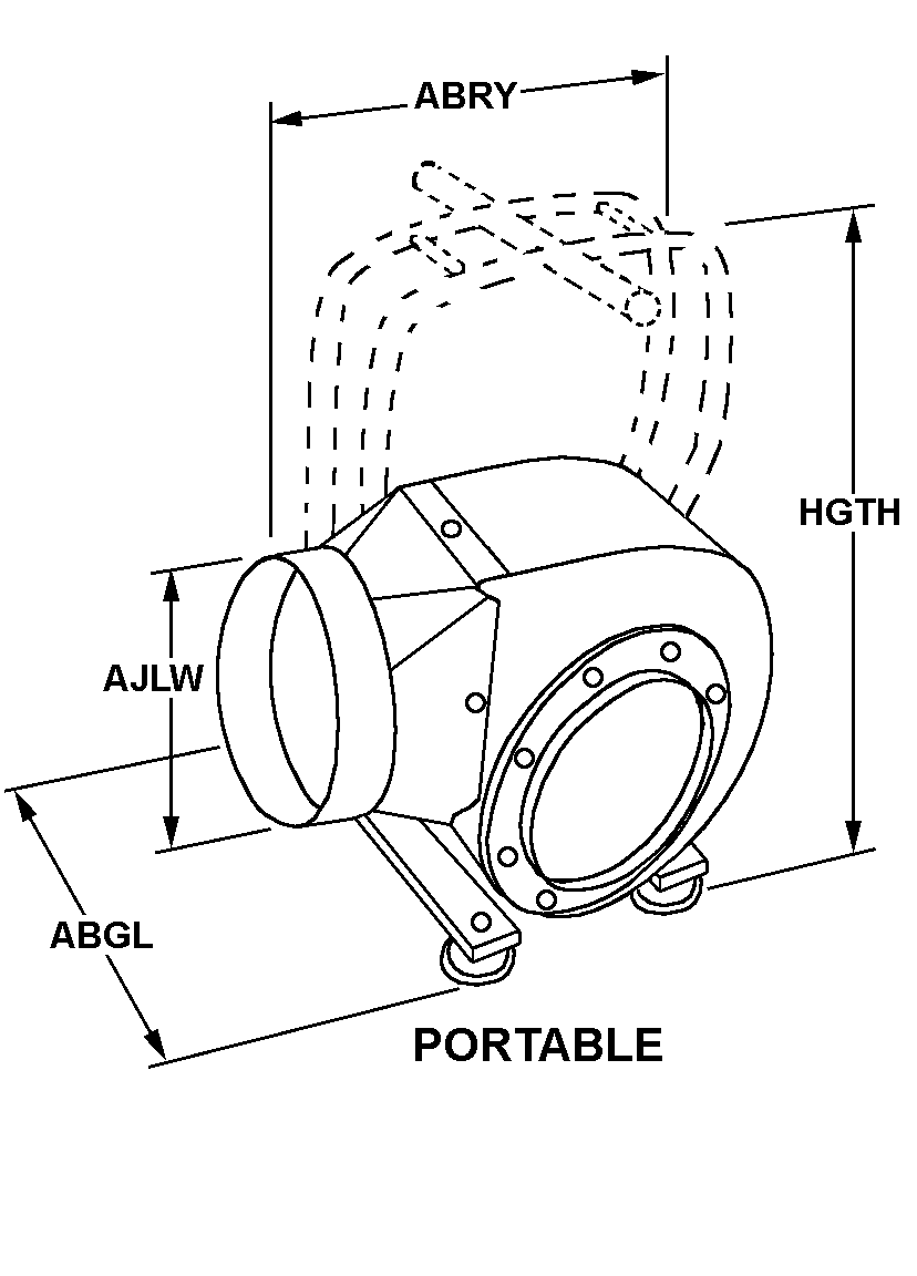 PORTABLE style nsn 4140-01-466-4487