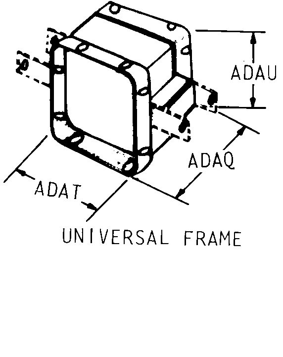 UNIVERSAL FRAME style nsn 5945-01-475-3126