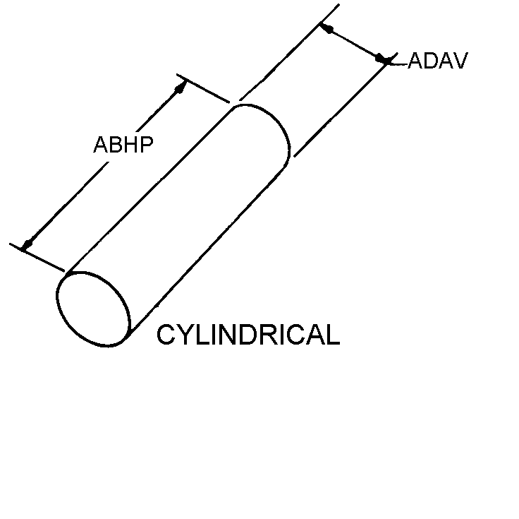 CYLINDRICAL style nsn 5945-01-425-2254