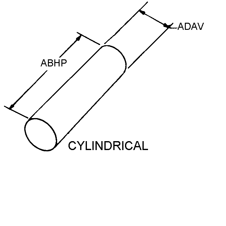 CYLINDRICAL style nsn 5945-01-174-6645