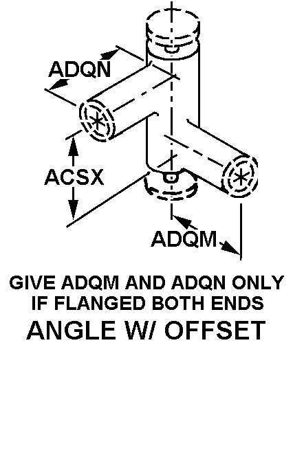 ANGLE W/OFFSET style nsn 4820-00-508-6096