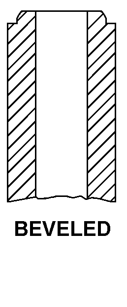 BEVELED style nsn 4820-01-450-8445