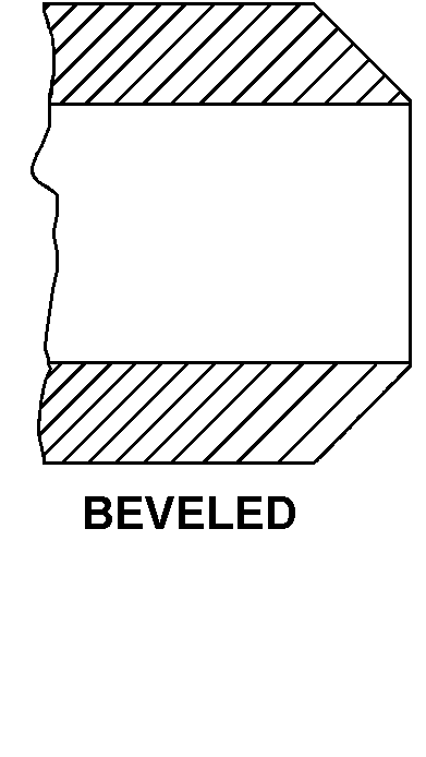 BEVELED style nsn 4820-01-450-8445