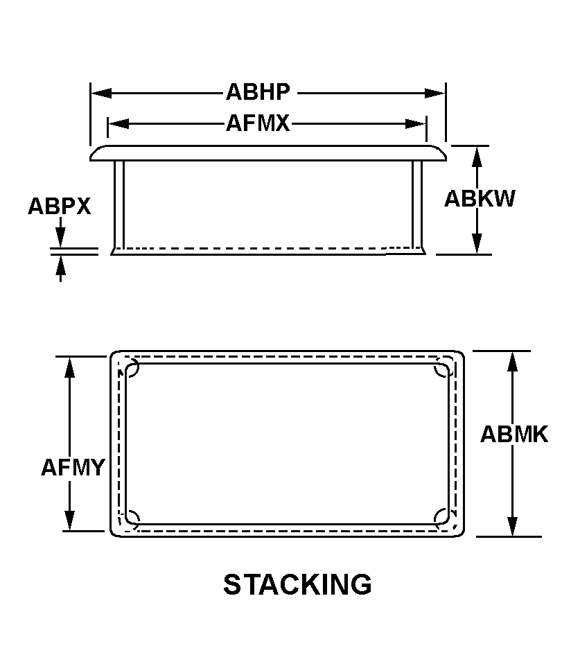 STACKING style nsn 3990-01-276-4943