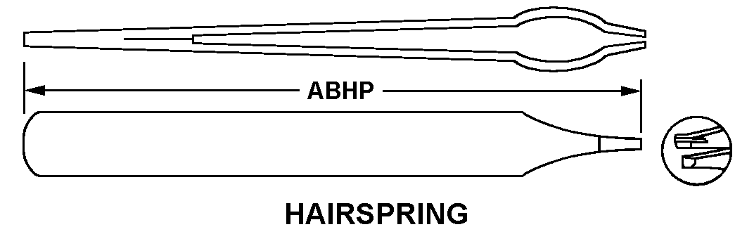 HAIRSPRING style nsn 5120-00-618-3353