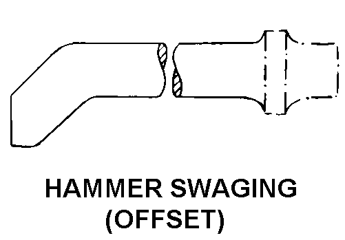 HAMMER SWAGING OFFSET style nsn 5130-00-863-1256