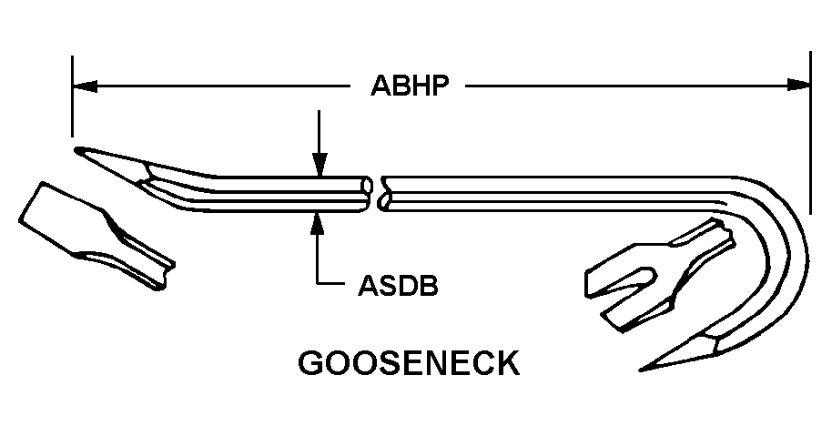 GOOSENECK style nsn 5120-00-224-1393