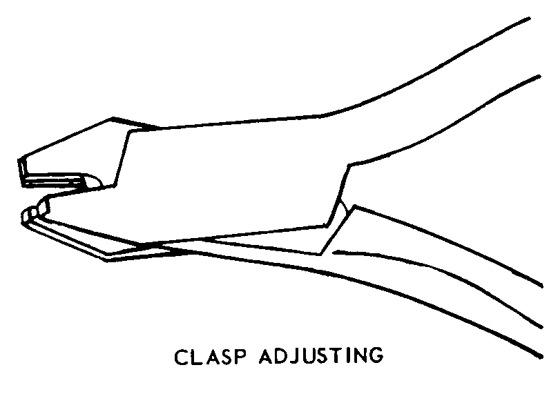CLASP ADJUSTING style nsn 6520-00-543-4150