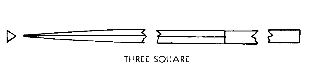 THREE SQUARE style nsn 5110-00-233-9709