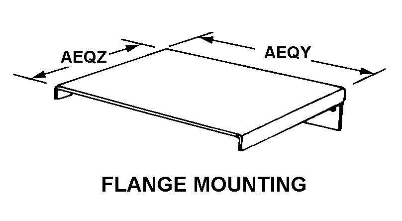 FLANGE MOUNTING style nsn 5975-01-374-1865