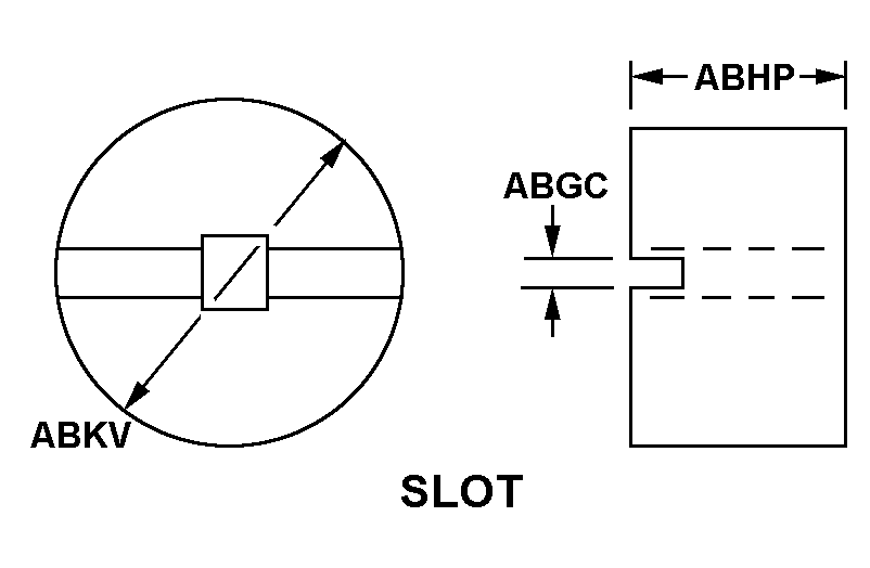 SLOT style nsn 5120-00-095-2742