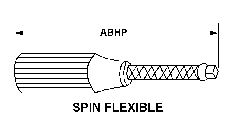 SPIN FLEXIBLE style nsn 5120-01-430-7563