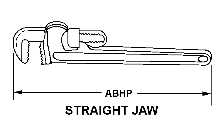 STRAIGHT JAW style nsn 5120-01-435-7015
