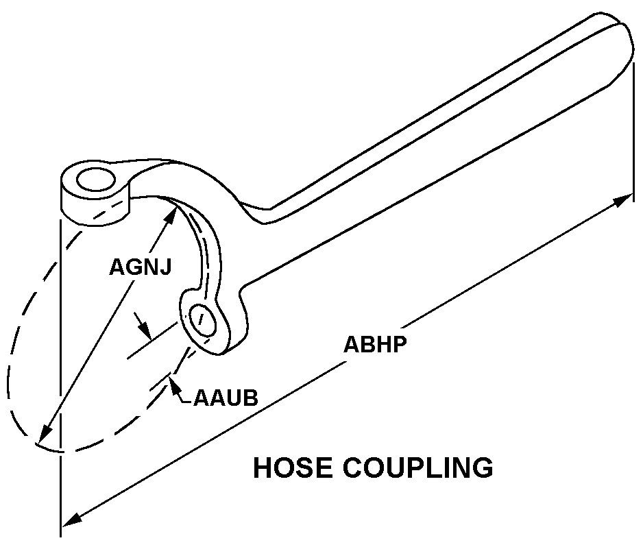 HOSE COUPLING style nsn 5120-00-288-9179