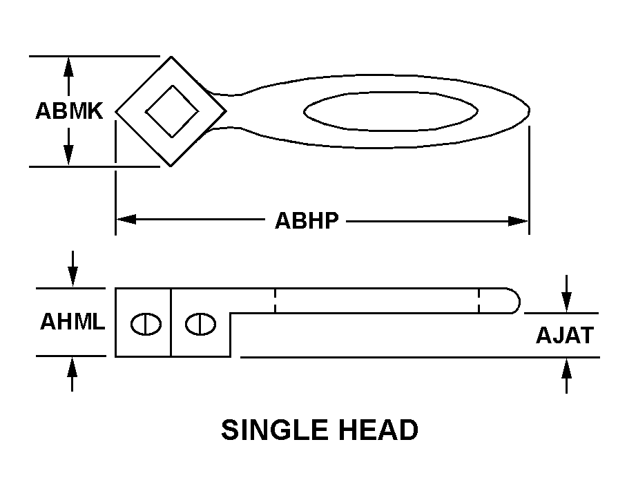 SINGLE HEAD style nsn 5120-01-385-7142