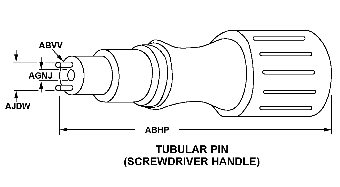 TUBULAR PIN style nsn 5120-00-319-0072